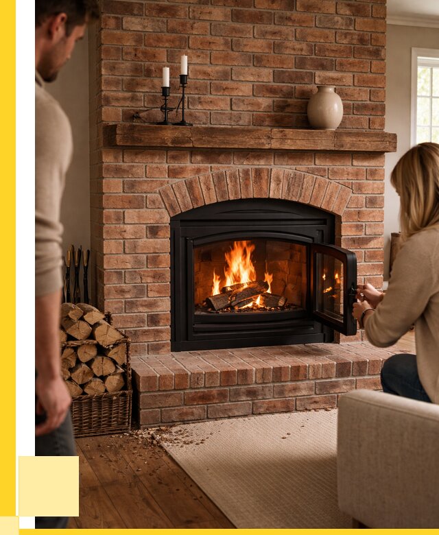 Кирпичные камины под ключ в Губахе от 155490 р. | ЭриданГбх