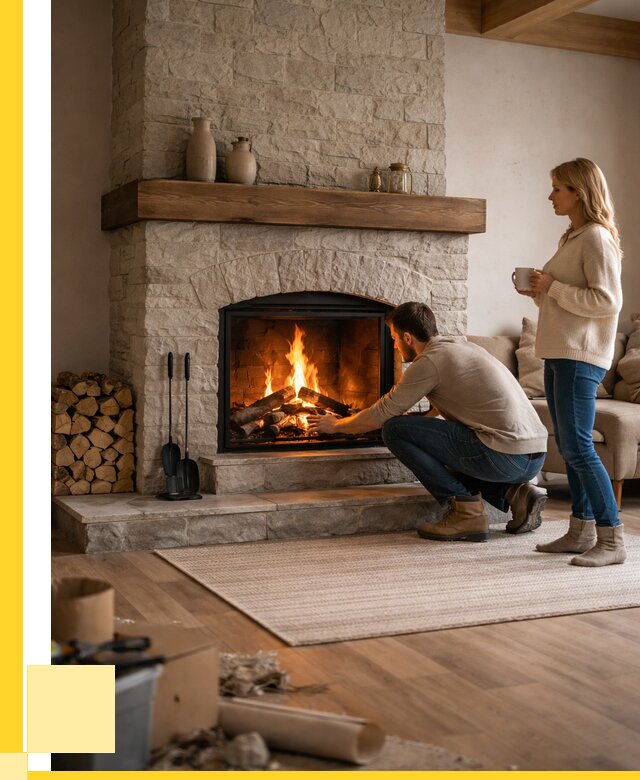 Камины для загородного дома в Губахе от 362810 р., ЭриданГбх