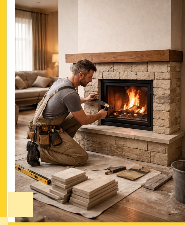 Строительство каминов в Губахе от 155490 р., ЭриданГбх - под ключ