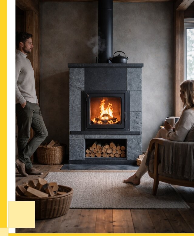 Каминопечи из кирпича в Губахе под ключ от 124392 р., ЭриданГбх