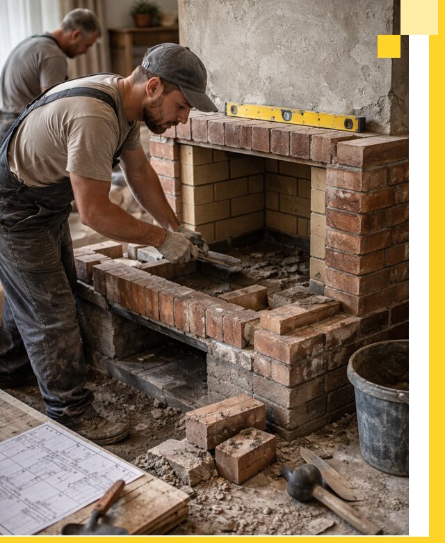 Изготовление и установка каминопечей под ключ в Губахе