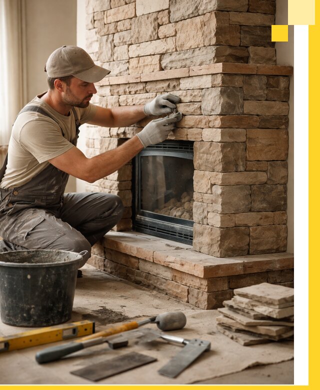 Проектирование и установка печей-каминов под ключ в Губахе