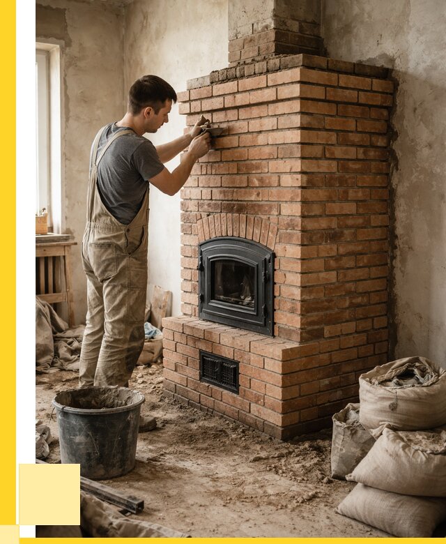 Строительство печей в Губахе от 67379 р. под ключ, ЭриданГбх