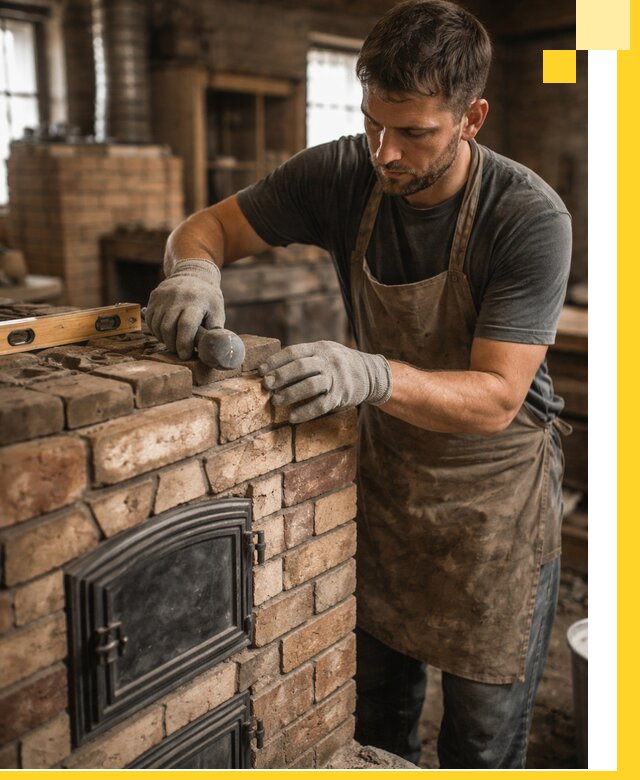 Изготовление печей на заказ в Губахе с проектом и монтажом