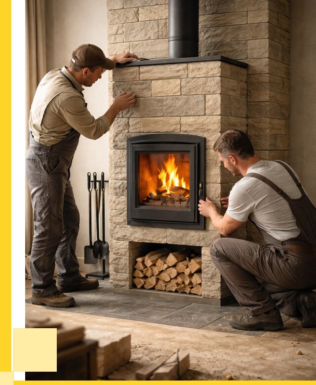 Дровяные кирпичные печи в Губахе от 46647 р. | ЭриданГбх