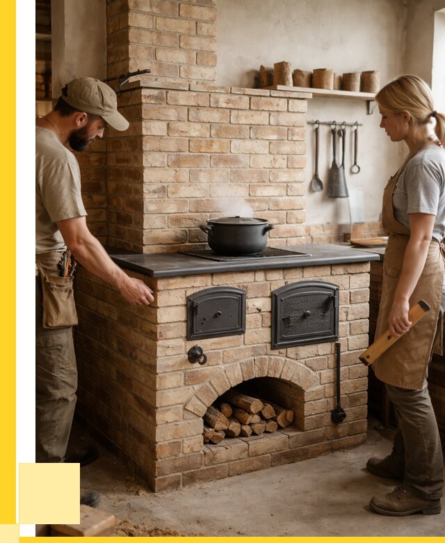 Варочно отопительные печи в Губахе от 93294 р. | ЭриданГбх