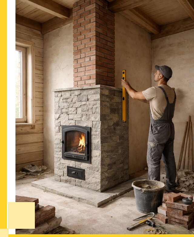 Печи и дымоходы под ключ в Губахе от 46647 р., ЭриданГбх