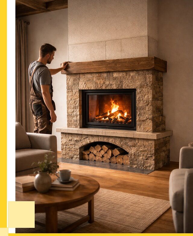 Печи камины для дома под ключ в Губахе от 57013 р. | ЭриданГбх