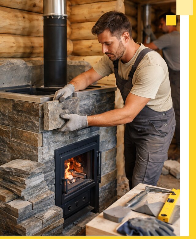 Печи для бани под ключ в Губахе: изготовление и монтаж