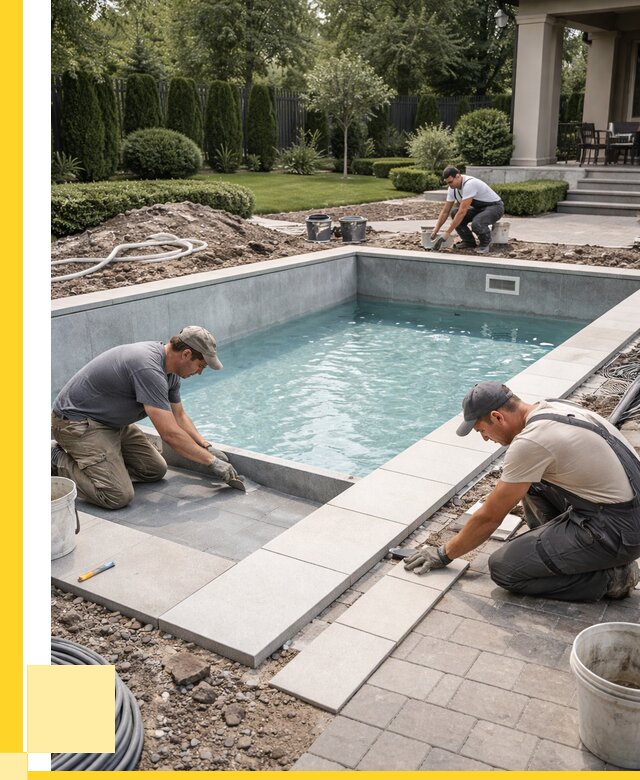 Монтаж бассейнов в Губахе под ключ от 466470 р. | ЭриданГбх