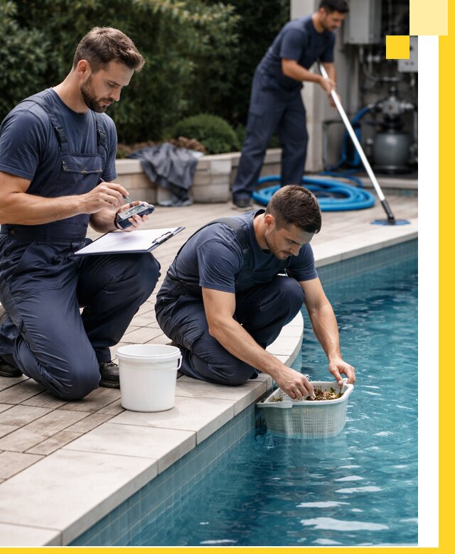 Профессиональное обслуживание бассейнов в Губахе под ключ