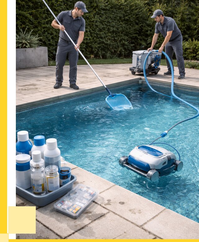 Чистка бассейнов в Губахе роботами, от 4665 р. | ЭриданГбх