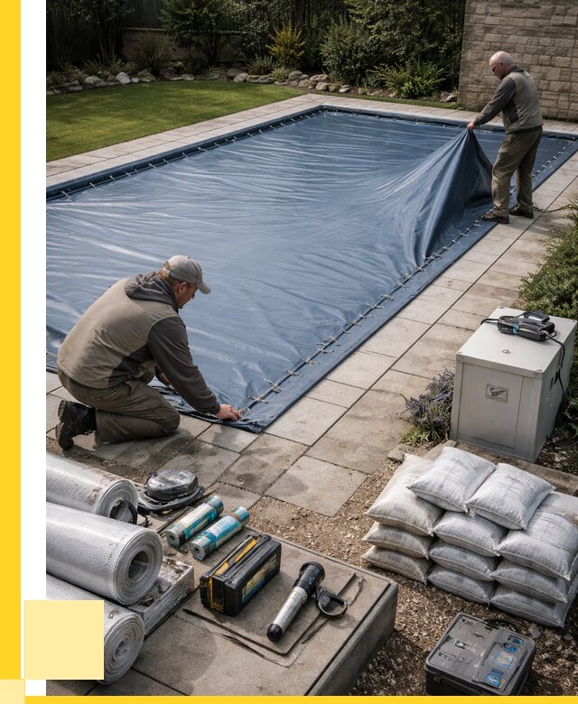 Консервация бассейнов в Губахе под ключ от 6738 р. | ЭриданГбх