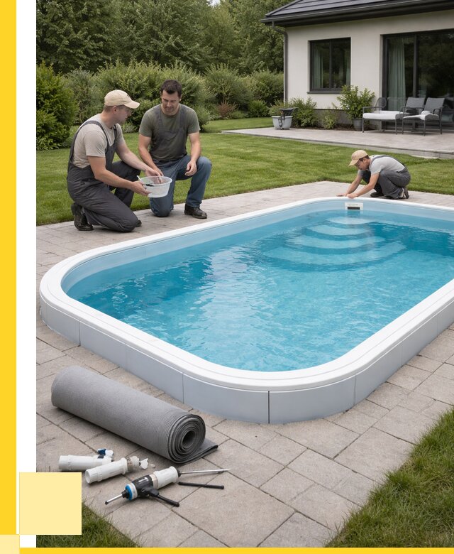 Пластиковый бассейн купить в Губахе от 259150 р., ЭриданГбх