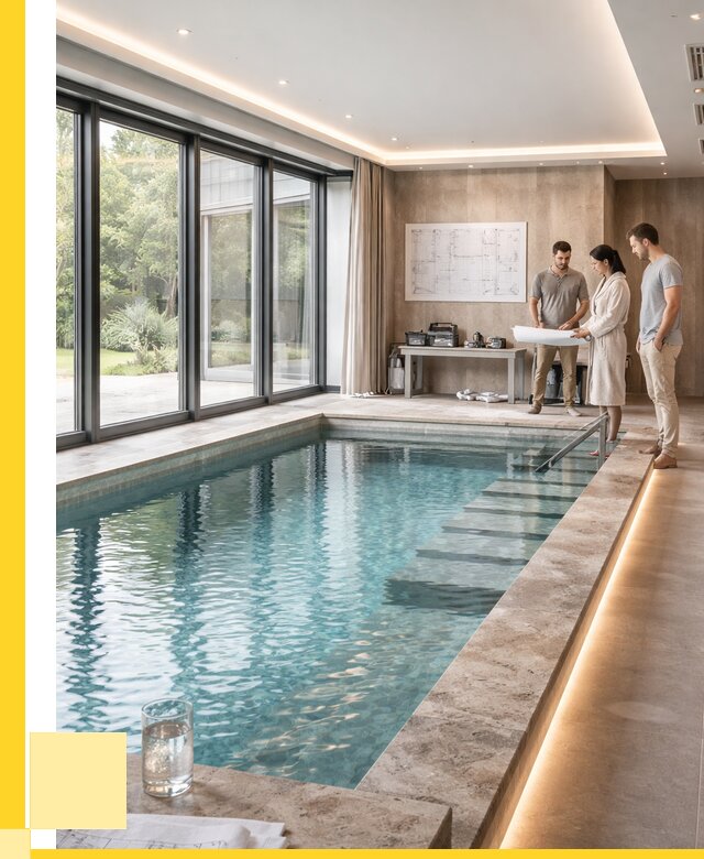 Закрытые бассейны под ключ в Губахе от 2591500 р. | ЭриданГбх