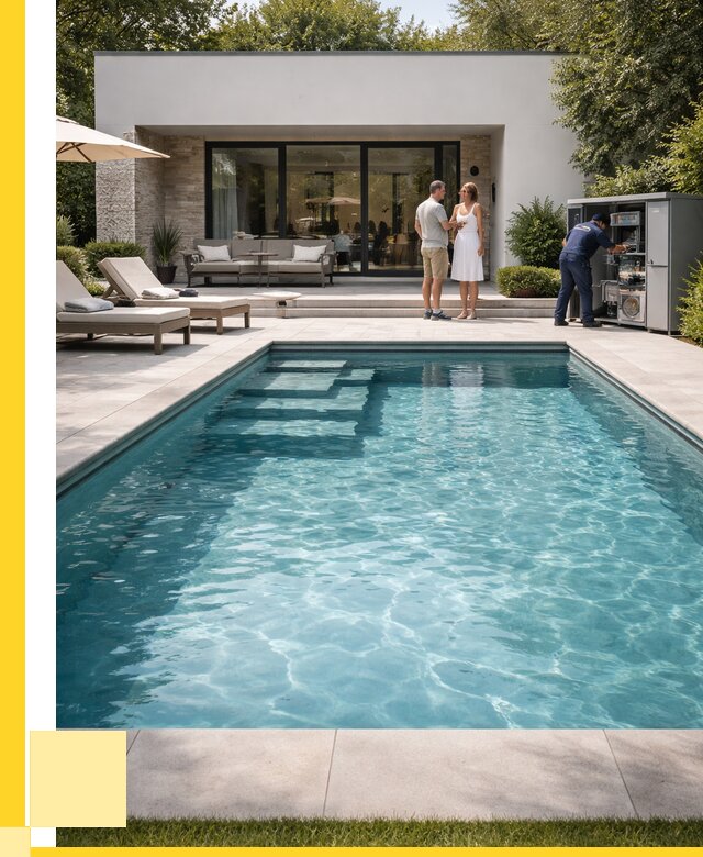 Бассейн в доме в Губахе под ключ от 1243920 р. | ЭриданГбх