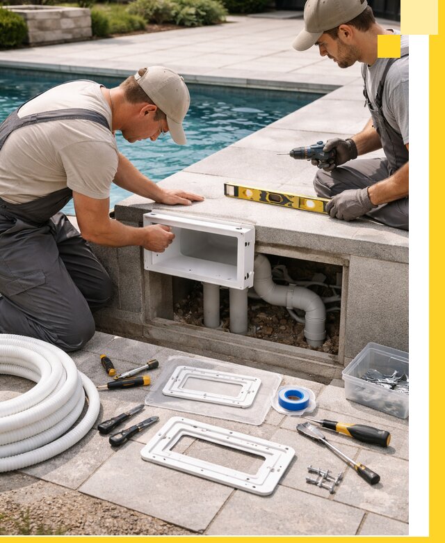 Поставка и установка скиммеров для бассейнов в Губахе