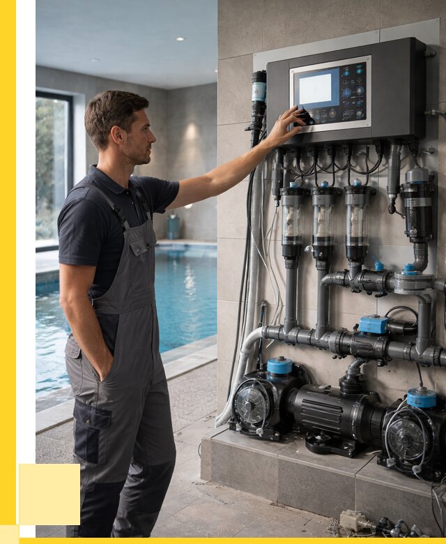 Автоматика для бассейнов под ключ в Губахе от 72562 р. | ЭриданГбх