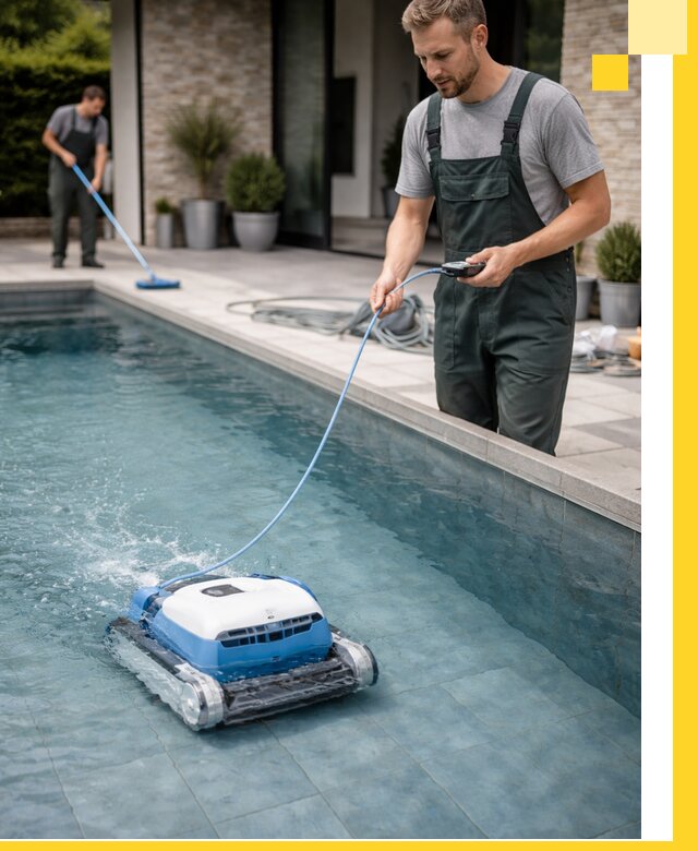 Роботы пылесосы для бассейнов в Губахе, продажа и обслуживание