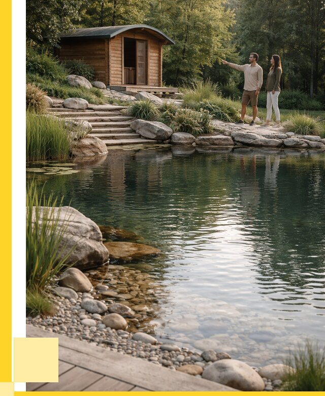 Природные бассейны под ключ в Губахе от 466470 р. | ЭриданГбх