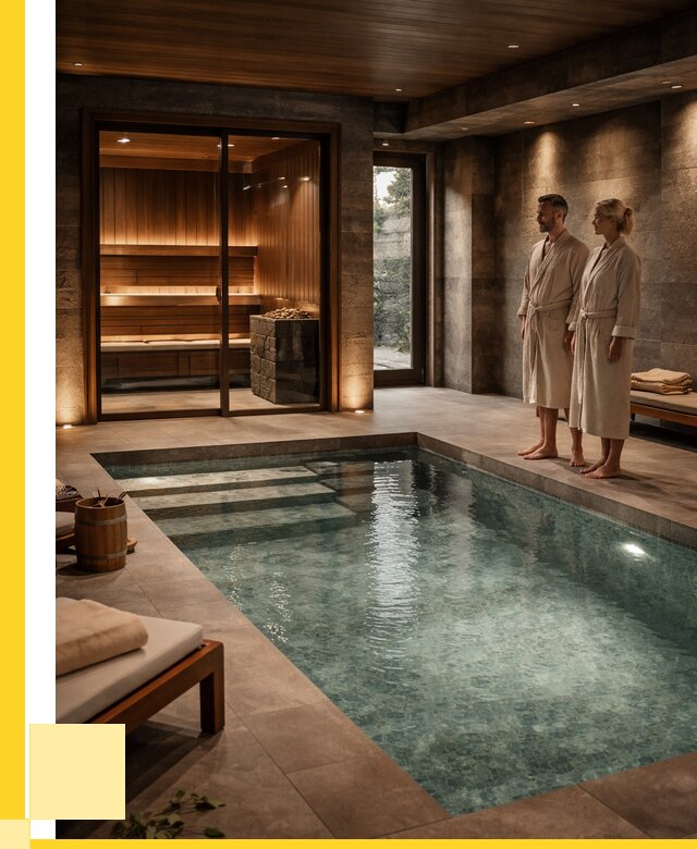 Сауна с большим бассейном в Губахе от 1243920 р. ЭриданГбх