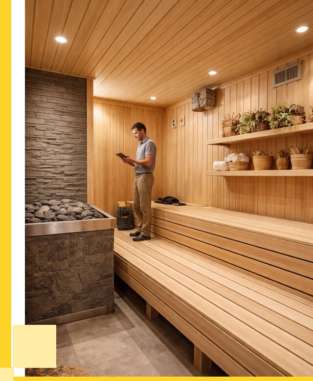 Сауна под ключ в Губахе: от 466470 р. | Строительство — ЭриданГбх