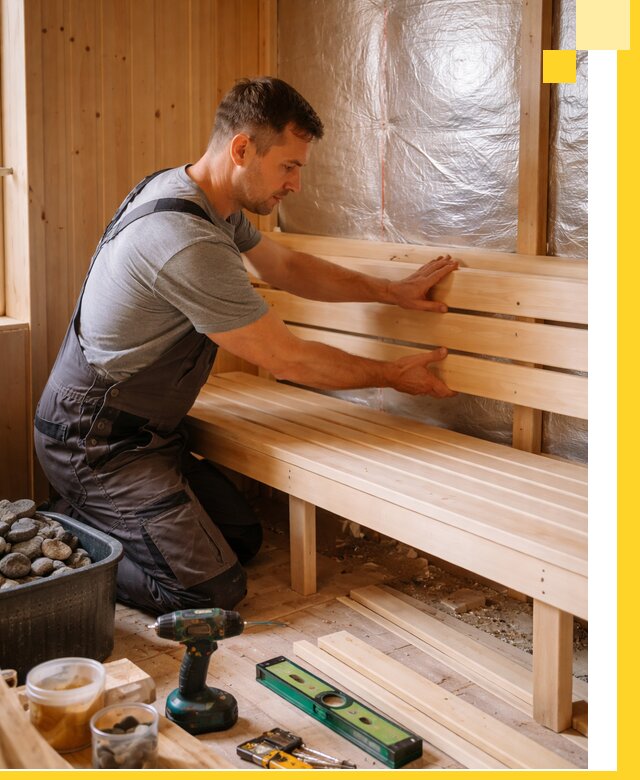 Проектирование, изготовление и монтаж финских саун в Губахе