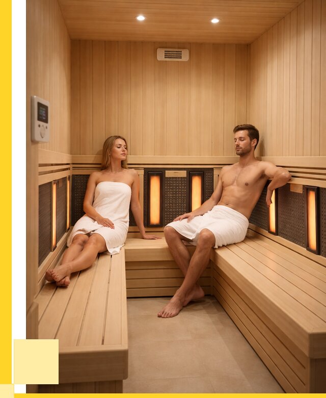 Инфракрасная сауна купить в Губахе от 124392 р. ЭриданГбх
