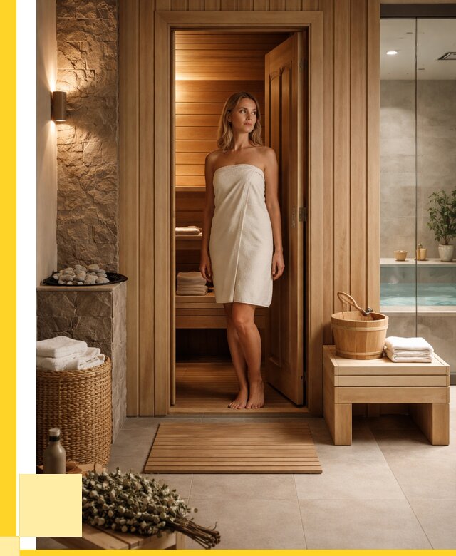 Купить готовую сауну для дома в Губахе от 207320 р. | ЭриданГбх