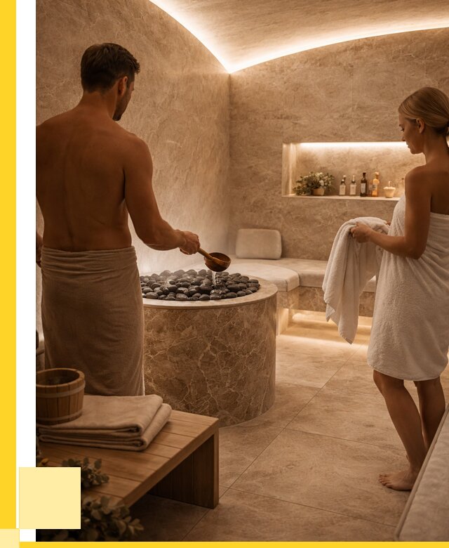 Сауны с хамамом в Губахе от 362810 р. – проекты и монтаж | ЭриданГбх