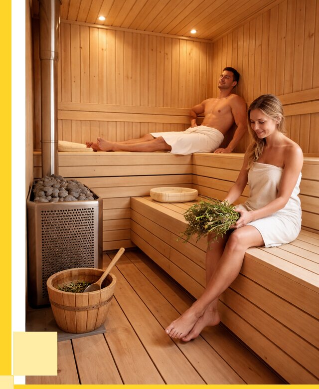 Купить сауну под ключ в Губахе от 362810 р., ЭриданГбх