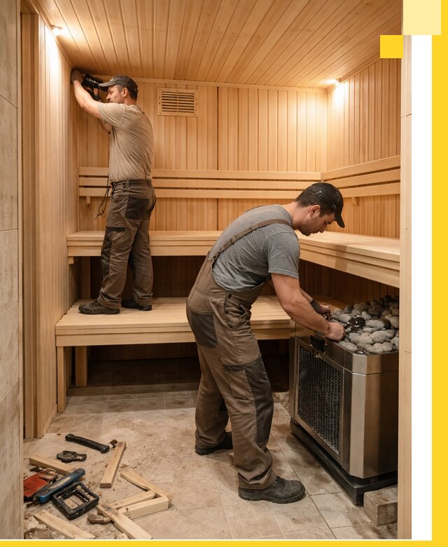 Купить сауну под ключ в Губахе с монтажом и гарантией