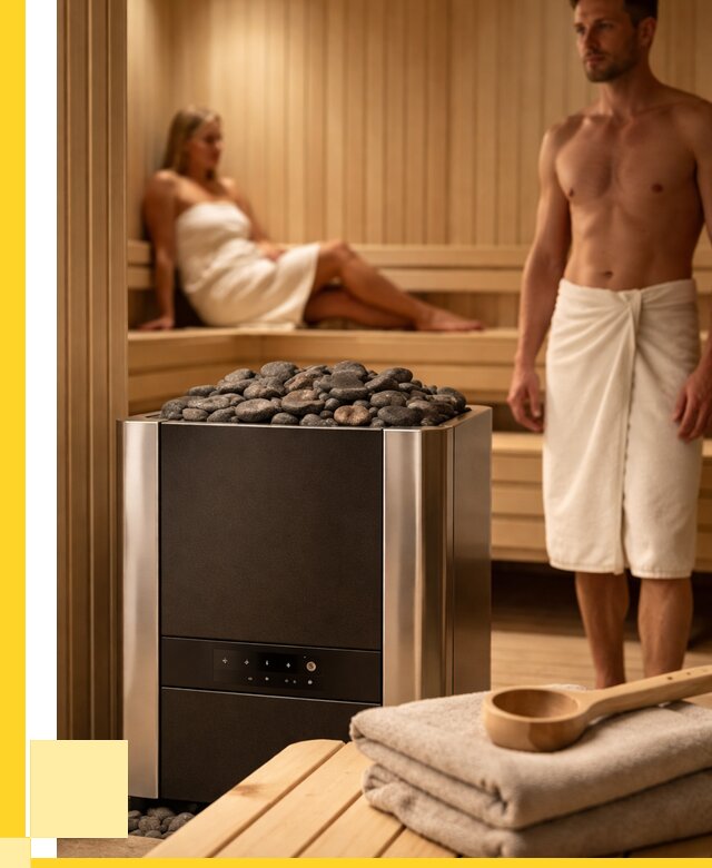 Электрокаменки для саун под ключ в Губахе от 18659 р. | ЭриданГбх