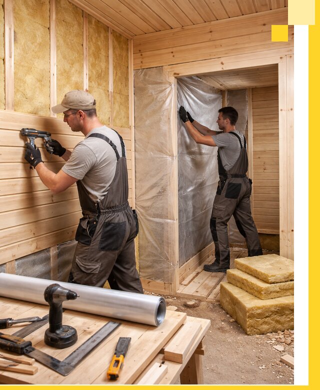 Бани под ключ в Губахе с проектом и полным монтажом