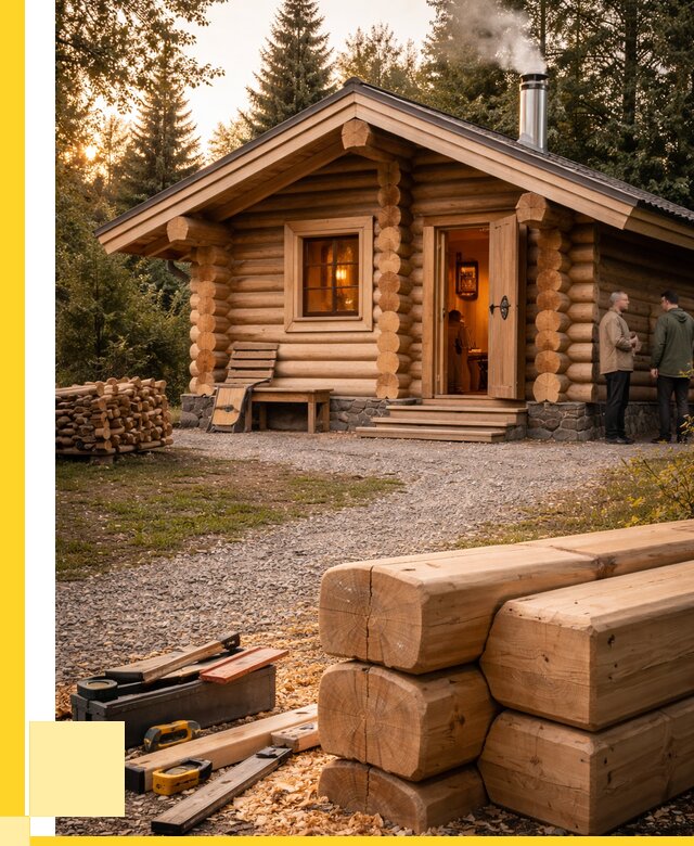 Строительство бань и комплексов в Губахе от 466470 р.| ЭриданГбх