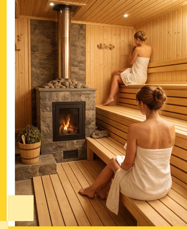 Отделка бани внутри в Губахе от 2073 р. цена | ЭриданГбх