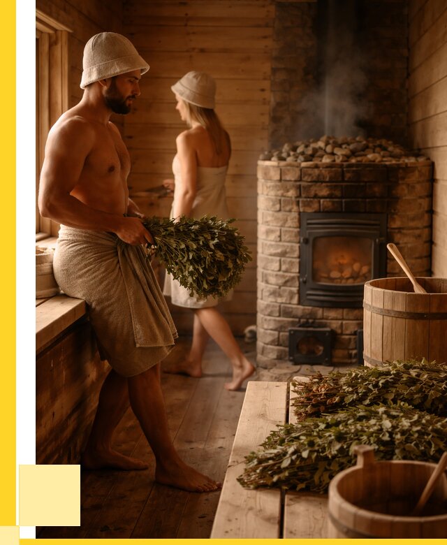 Русские бани в Губахе: проекты и дизайн от 362810 р. | ЭриданГбх