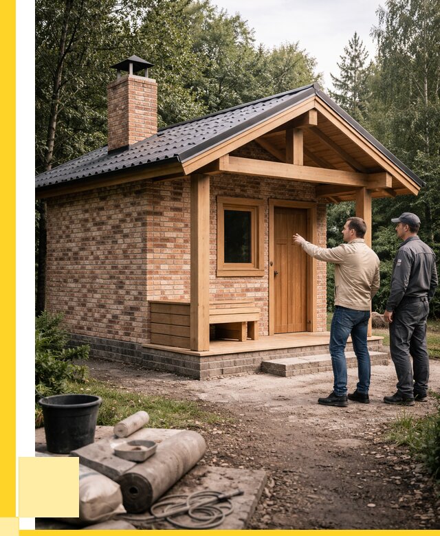 Кирпичные бани и печи в Губахе от 362810 р. | ЭриданГбх