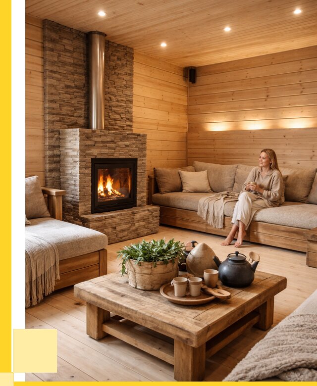 Проект бани с комнатой отдыха в Губахе от 36281 р. | ЭриданГбх