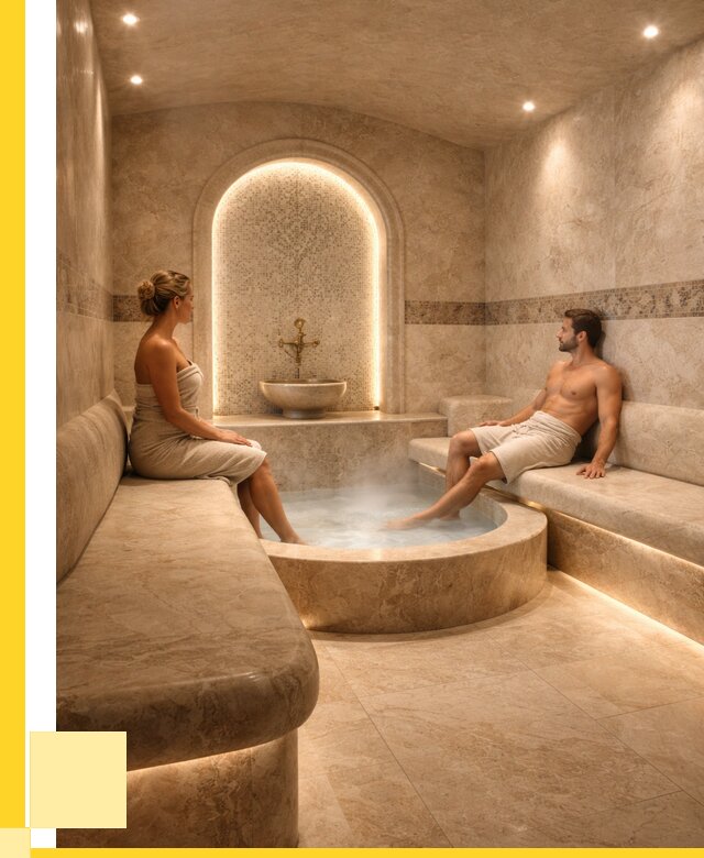 Хамам под ключ в Губахе от 829280 р., строительство ЭриданГбх