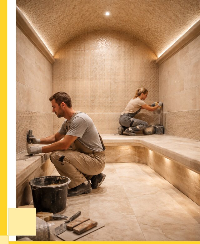 Проект хамама в Губахе от 72562 р. — проекты хамамов | ЭриданГбх