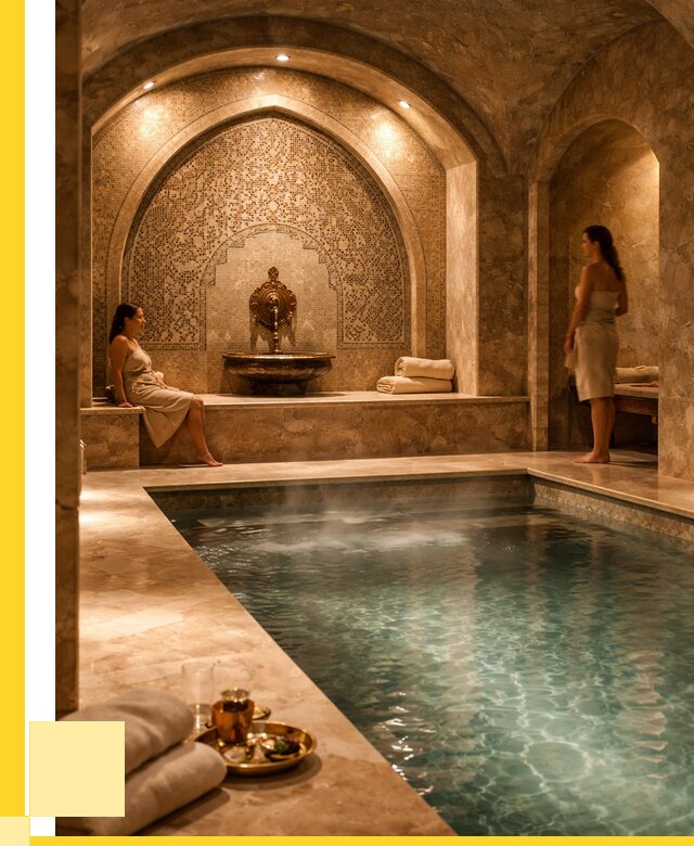 Хамам с бассейном под ключ в Губахе от 881110 р. | ЭриданГбх