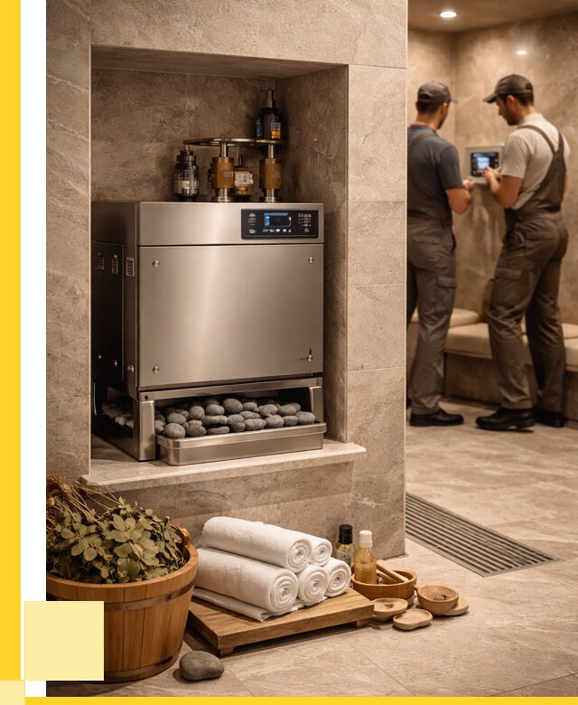 Парогенераторы для хамама в Губахе от 77745 р. | ЭриданГбх