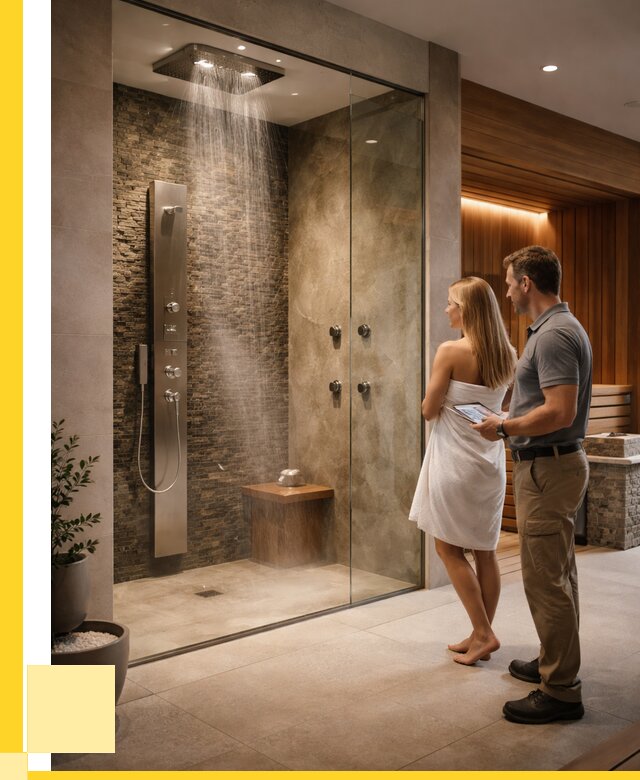 Купить душ впечатлений для дома в Губахе от 88111 р. | ЭриданГбх