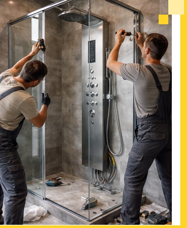 Проектирование и установка Душа впечатлений в Губахе
