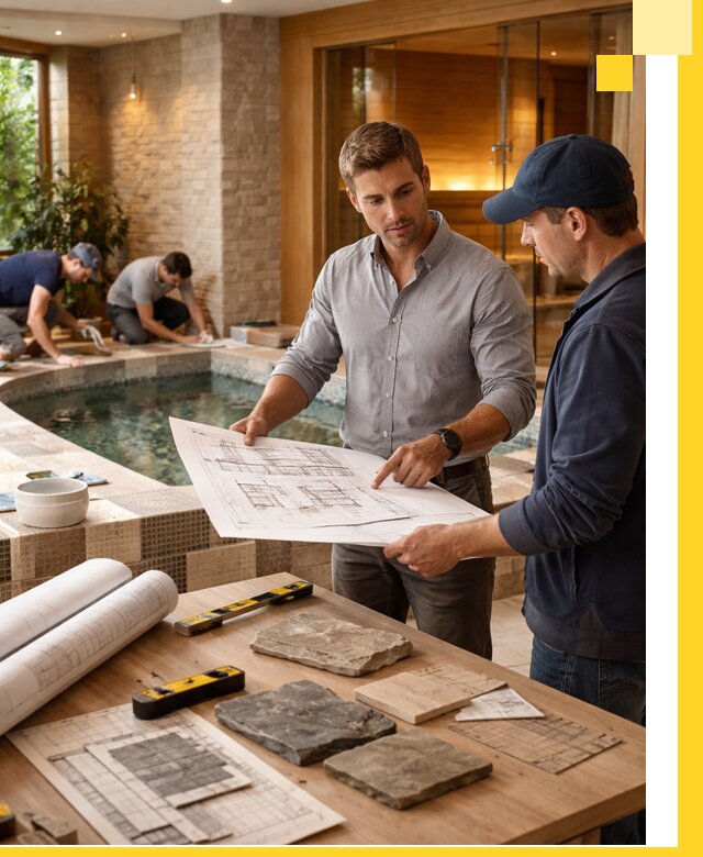 Проектирование SPA зон под ключ в Губахе с инженерией